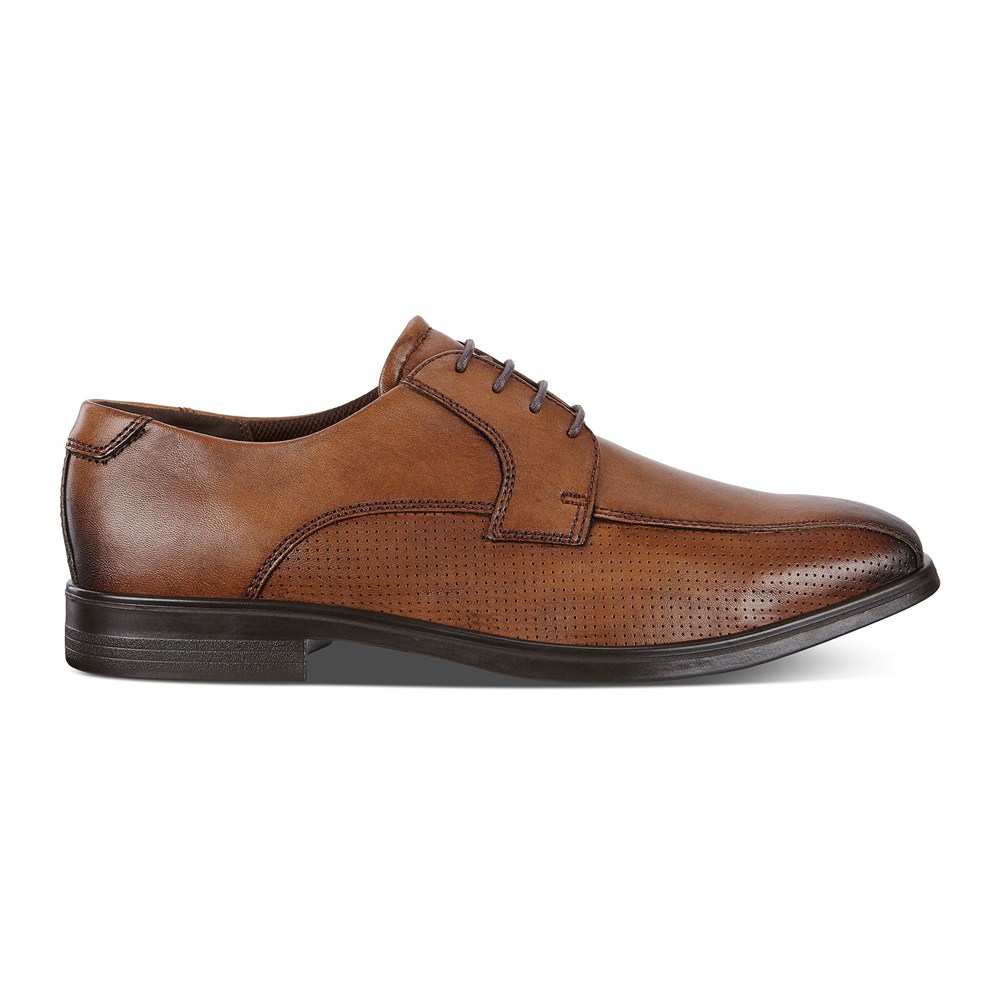 ECCO Mens Dress Shoes Brown - Melbourne - WUP-160598